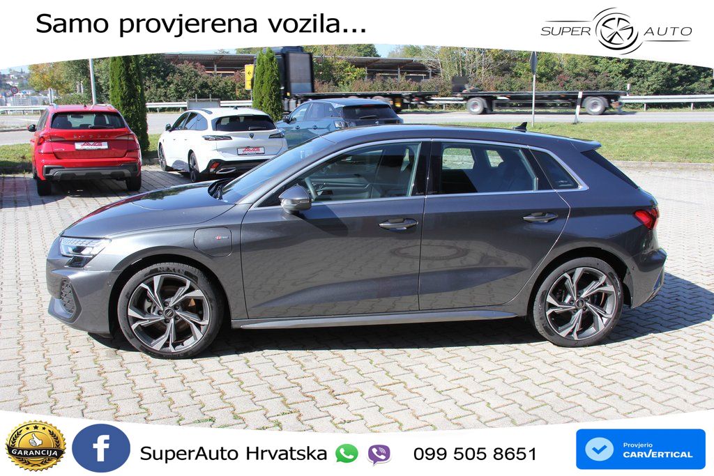 Audi A3 Sportback 40 TFSI e (204 KS) Plug-in Hybrid S tronic S line LED+ACC