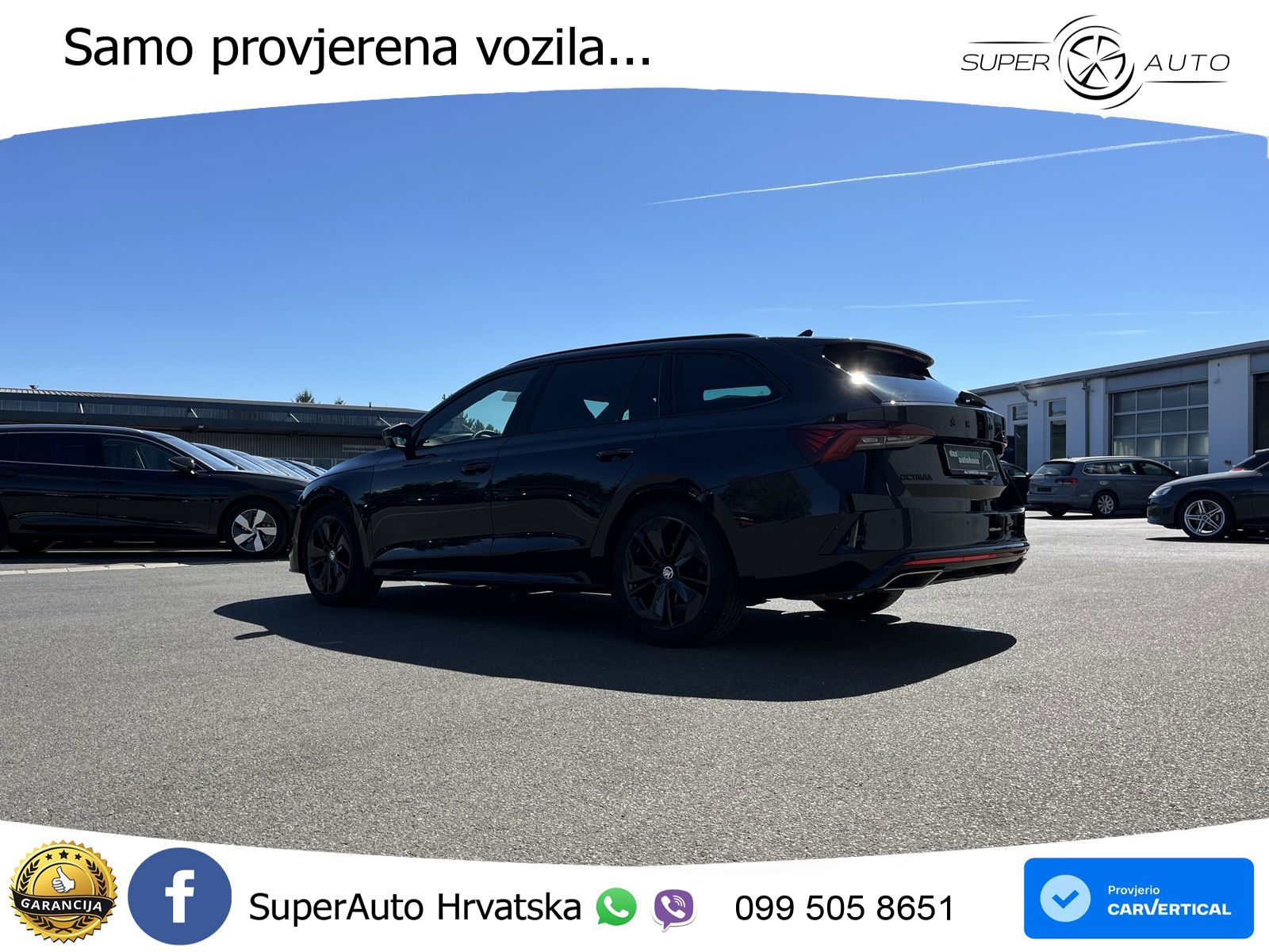 Škoda Octavia Combi RS 2.0 TDI (200 KS) DSG LED+GR SJED+ACC
