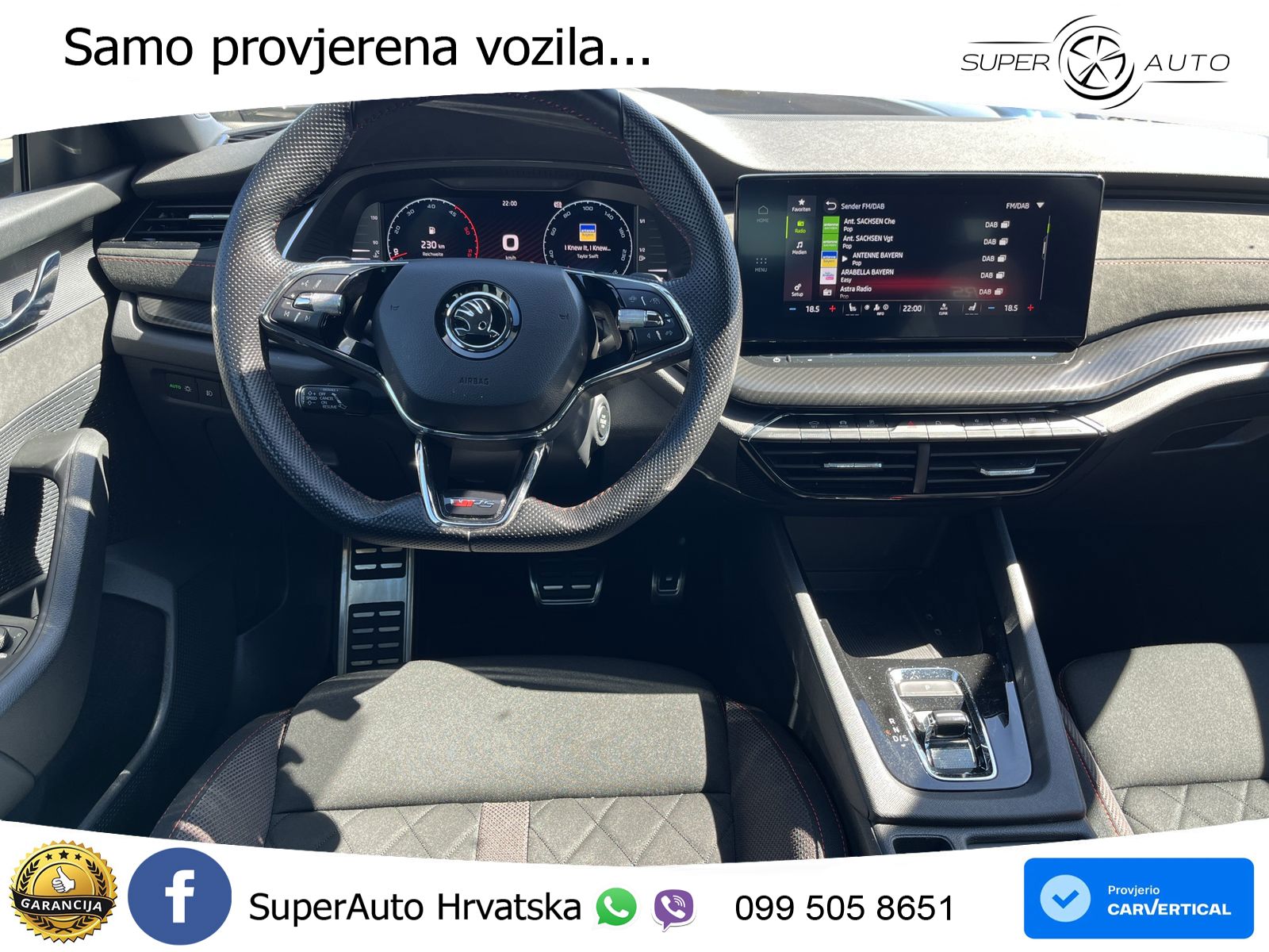 Škoda Octavia Combi RS 2.0 TDI (200 KS) DSG LED+GR SJED+ACC
