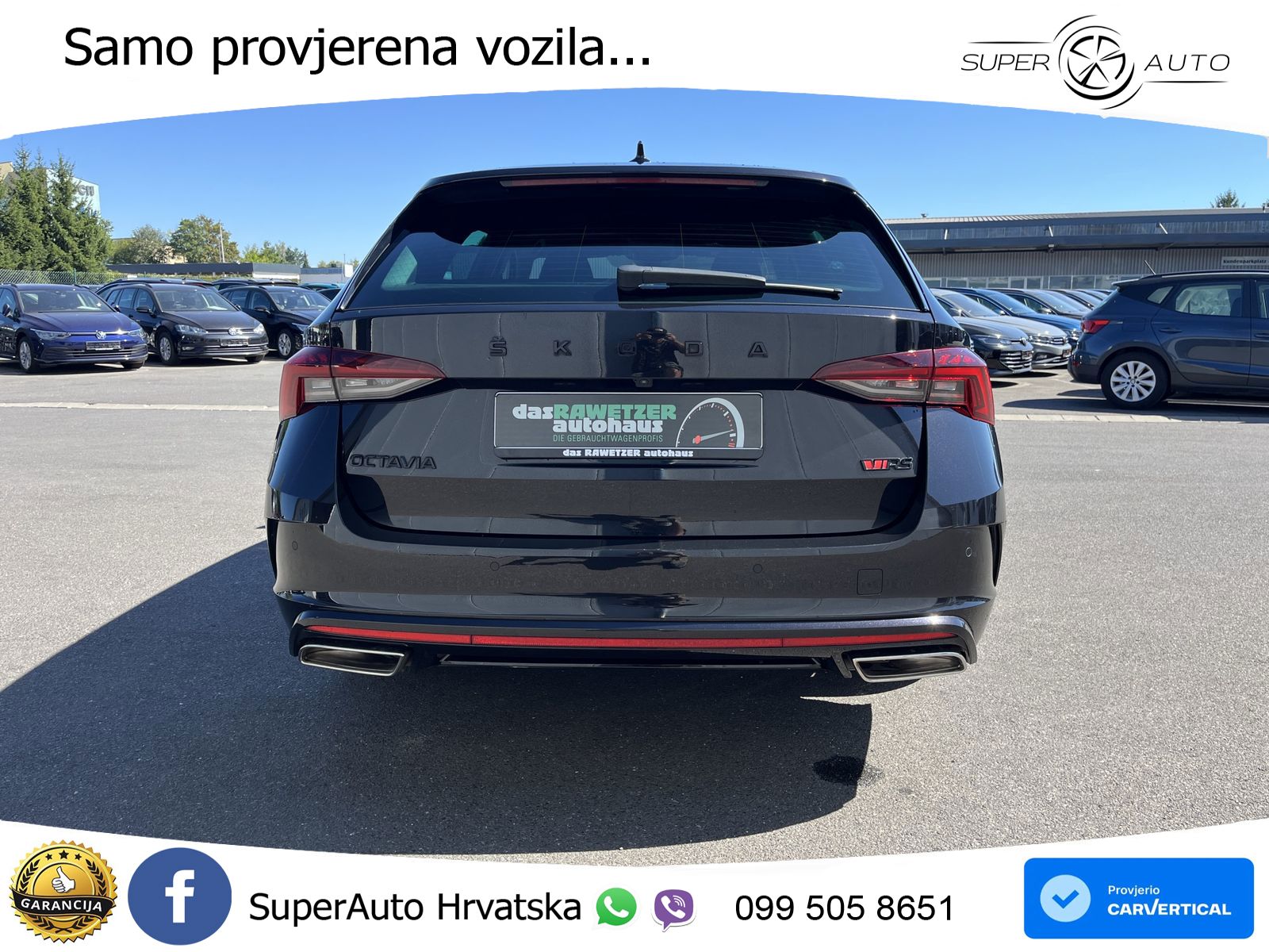 Škoda Octavia Combi RS 2.0 TDI (200 KS) DSG LED+GR SJED+ACC