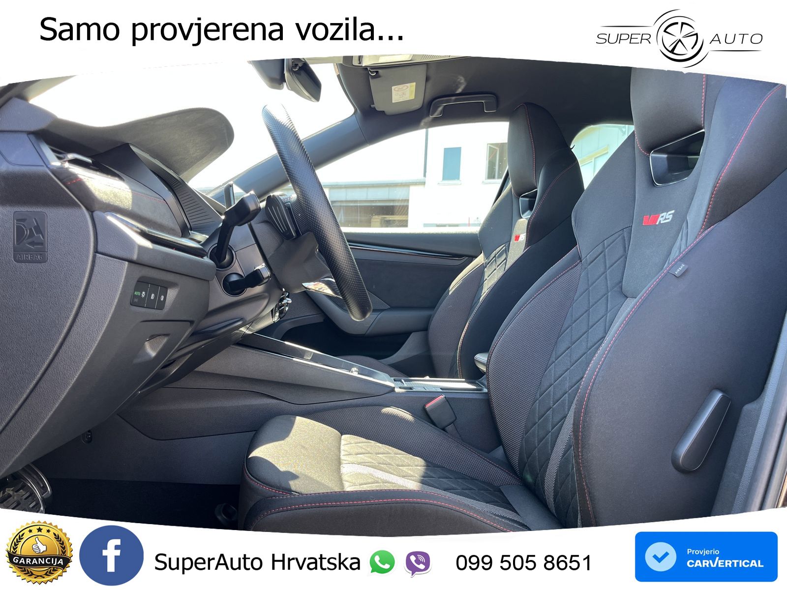Škoda Octavia Combi RS 2.0 TDI (200 KS) DSG LED+GR SJED+ACC
