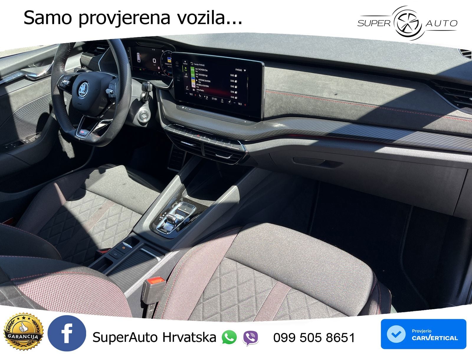 Škoda Octavia Combi RS 2.0 TDI (200 KS) DSG LED+GR SJED+ACC