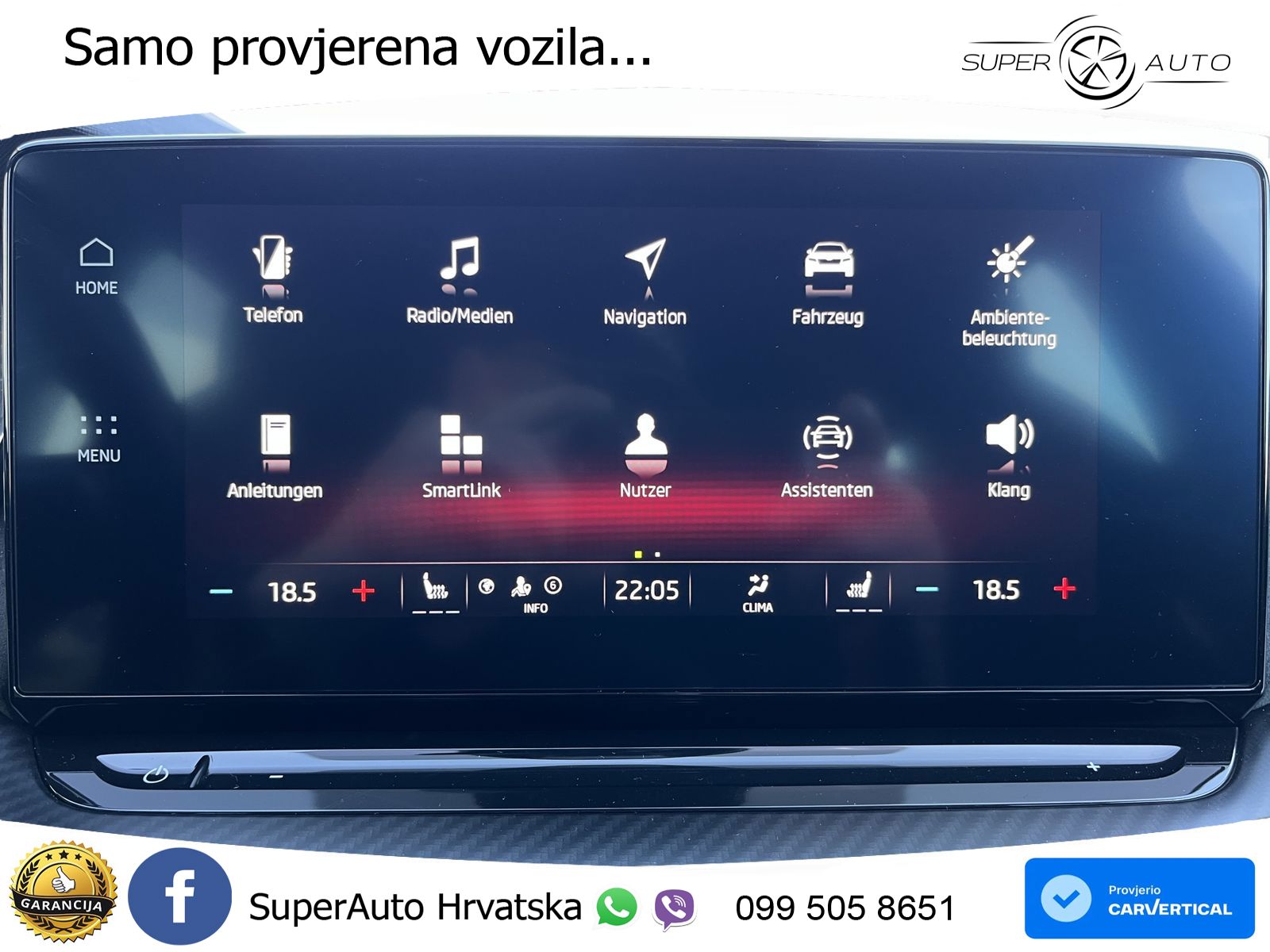 Škoda Octavia Combi RS 2.0 TDI (200 KS) DSG LED+GR SJED+ACC