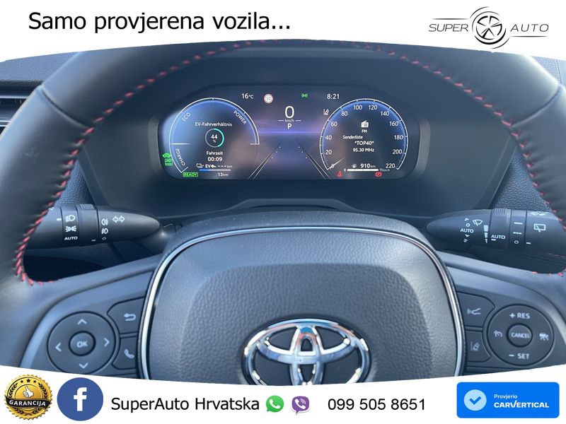 Toyota RAV4 2.5 (306 KS) Hybrid AWD-i eCVT LED+GR SJED+ACC
