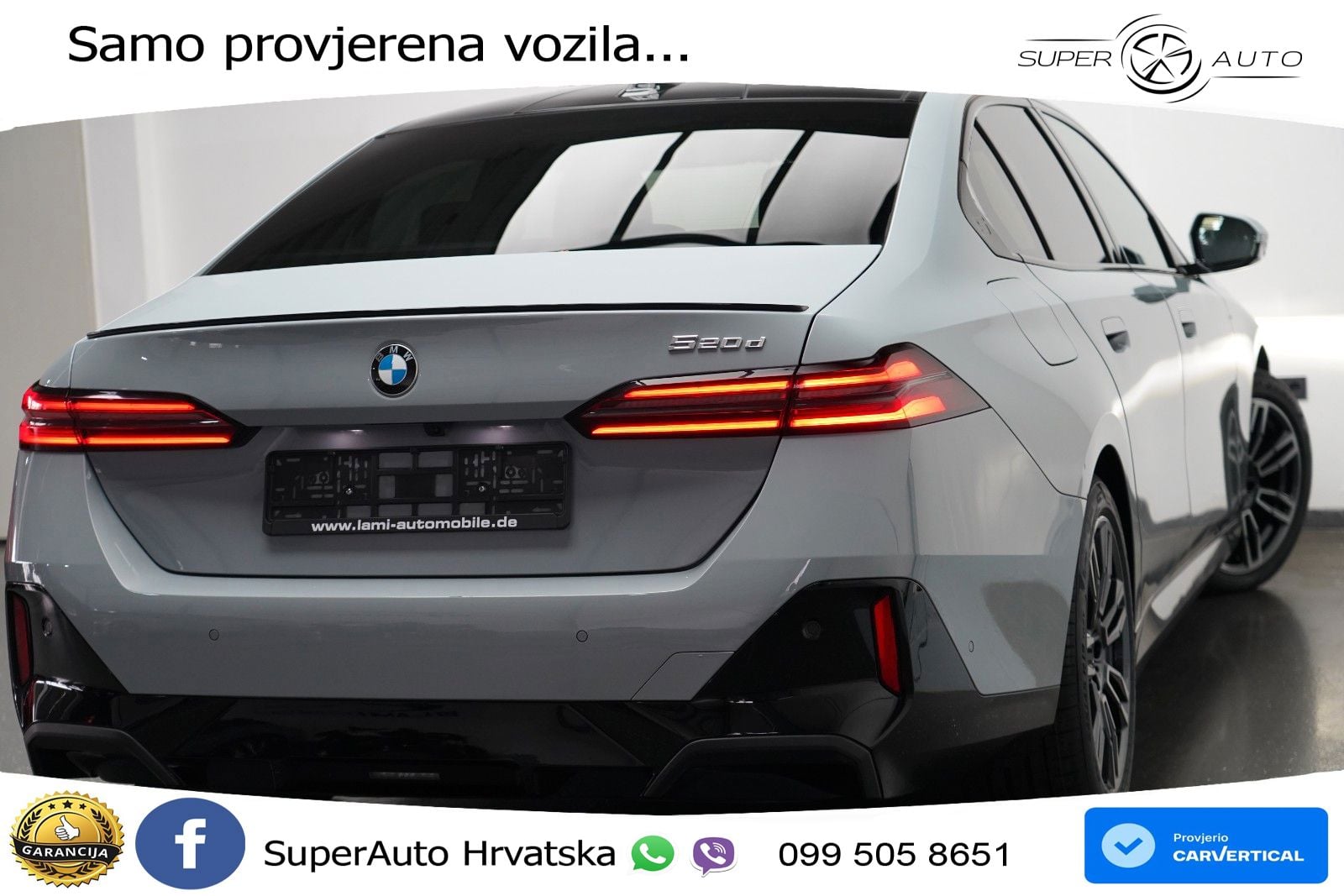 BMW 520d (197 KS) Steptronic M Sport LED+GR SJED+ACC