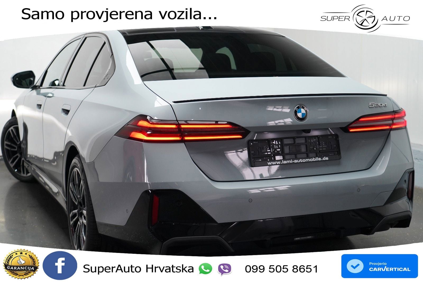 BMW 520d (197 KS) Steptronic M Sport LED+GR SJED+ACC