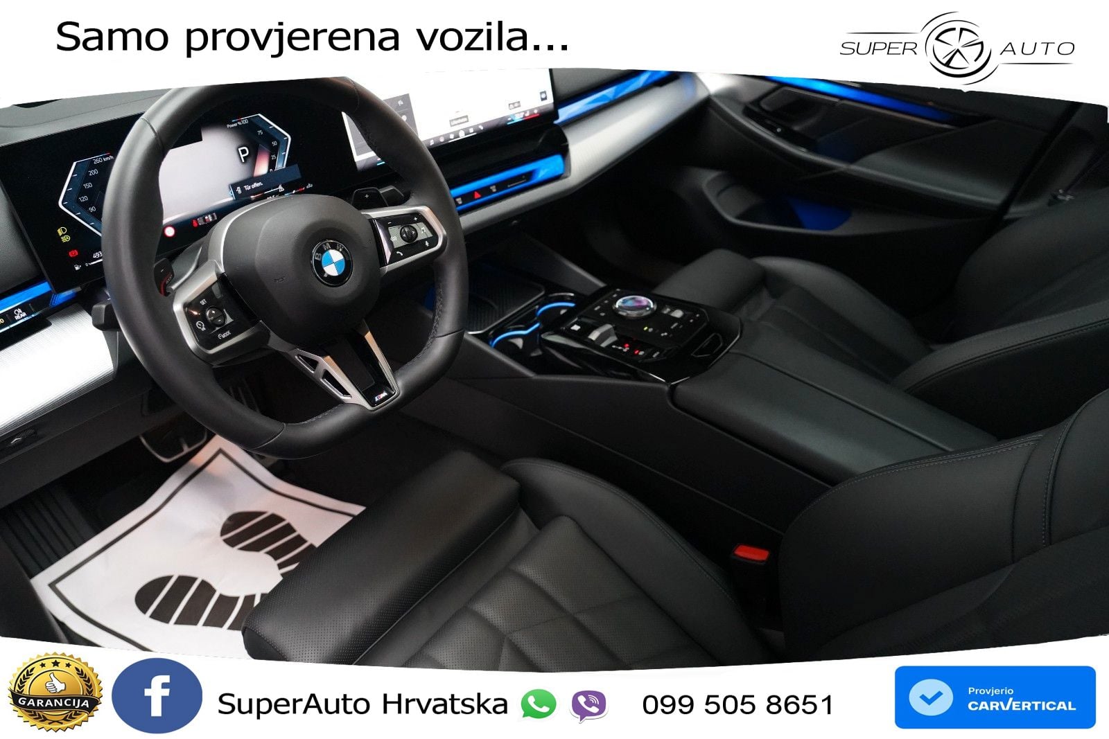 BMW 520d (197 KS) Steptronic M Sport LED+GR SJED+ACC