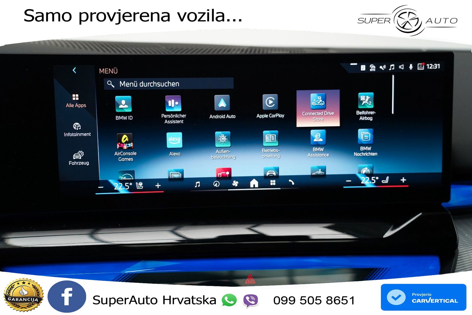 BMW 520d (197 KS) Steptronic M Sport LED+GR SJED+ACC