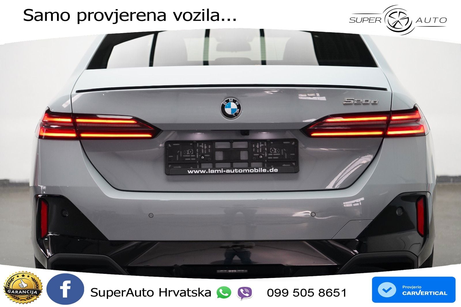 BMW 520d (197 KS) Steptronic M Sport LED+GR SJED+ACC