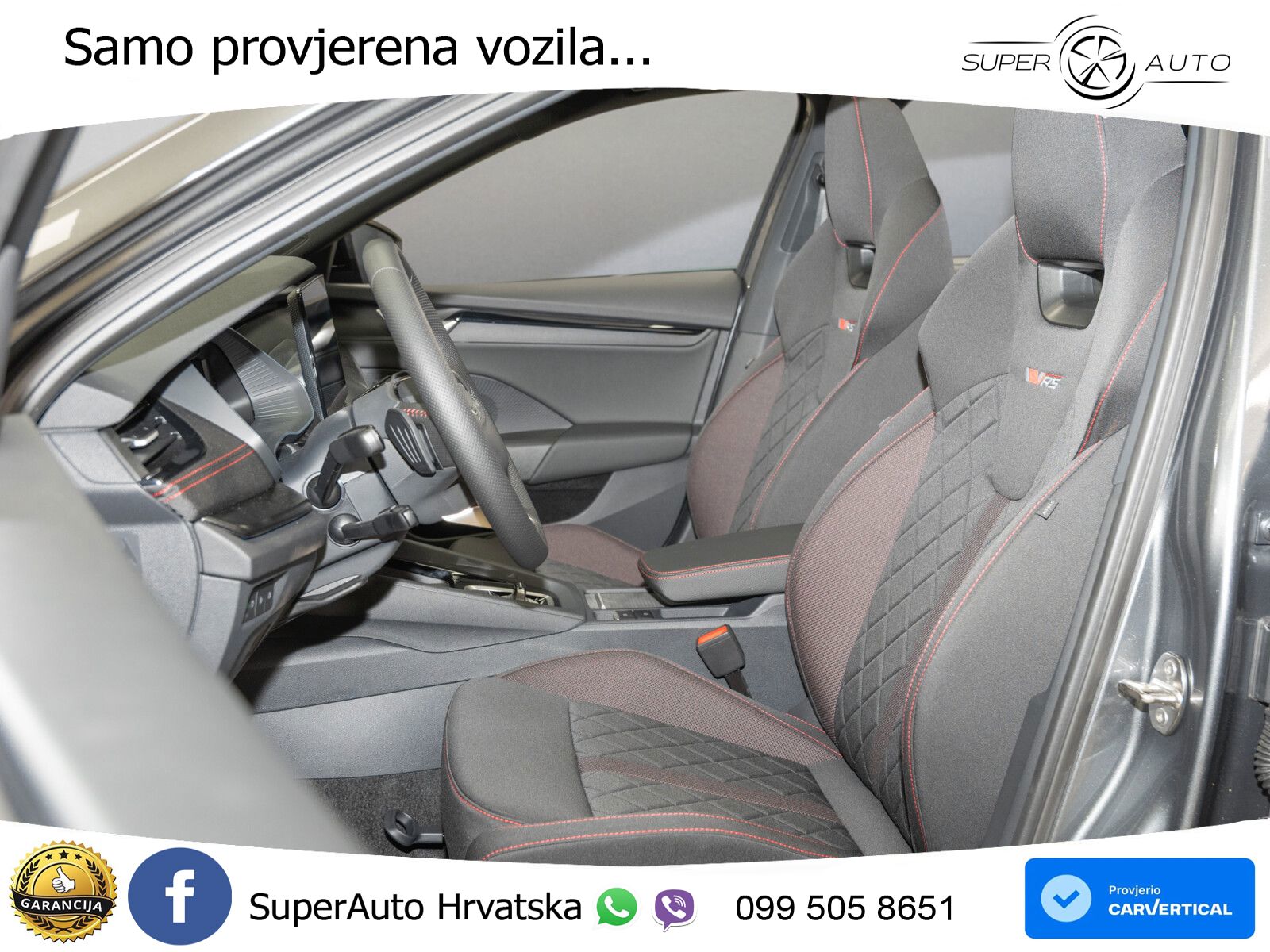 Škoda Octavia Combi RS 2.0 TSI (265 KS) DSG MATRIX+GR SJED+KAM
