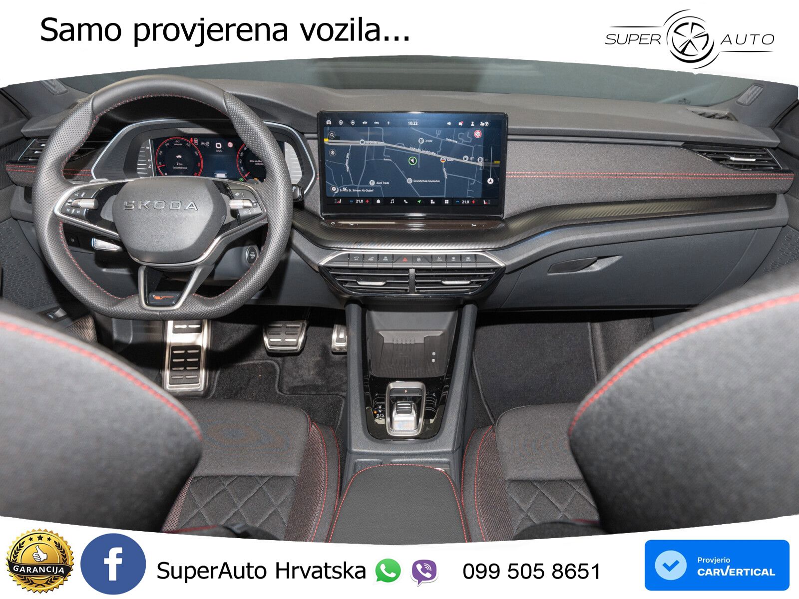 Škoda Octavia Combi RS 2.0 TSI (265 KS) DSG MATRIX+GR SJED+KAM
