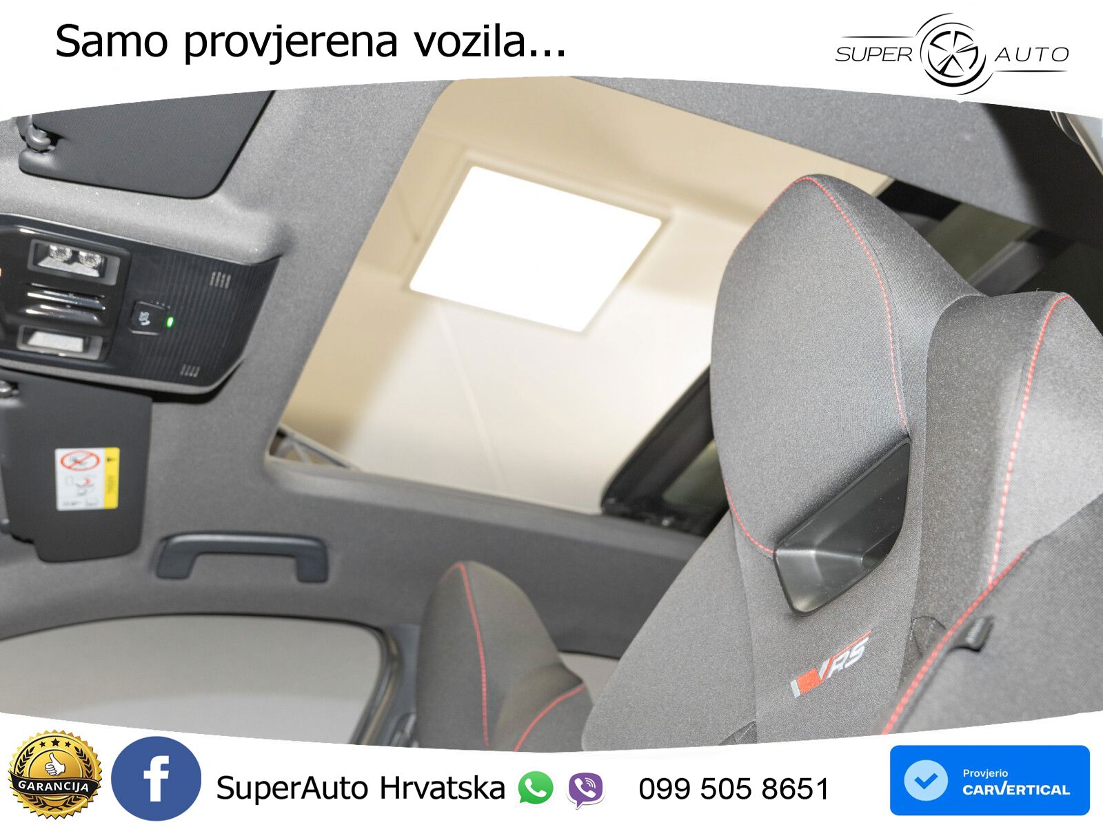 Škoda Octavia Combi RS 2.0 TSI (265 KS) DSG MATRIX+GR SJED+KAM