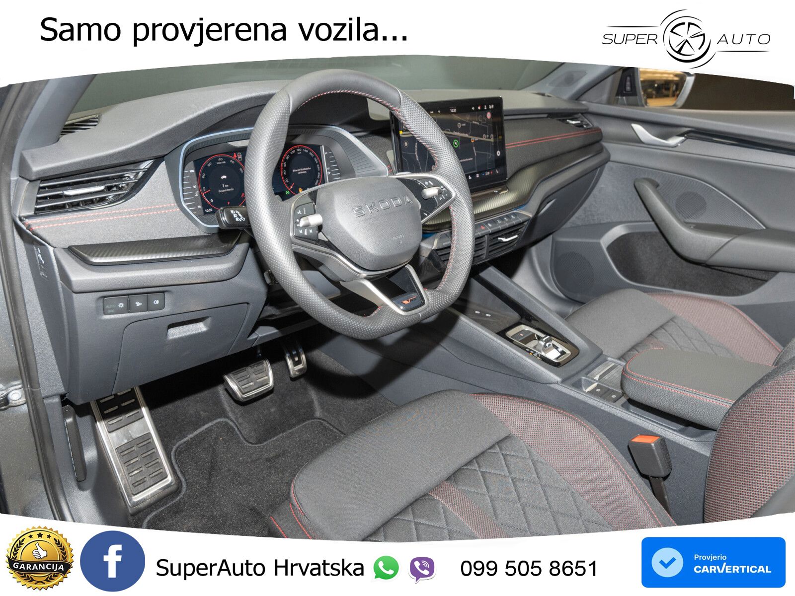 Škoda Octavia Combi RS 2.0 TSI (265 KS) DSG MATRIX+GR SJED+KAM