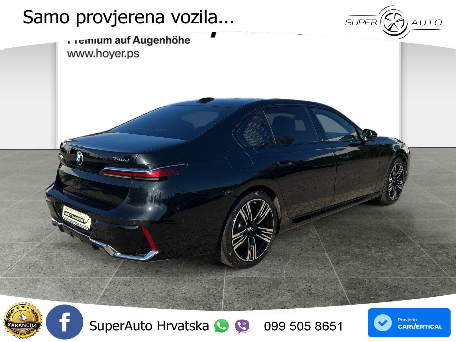 BMW 740d (299 KS) xDrive Steptronic ACC+GR SJED+360+PANO
