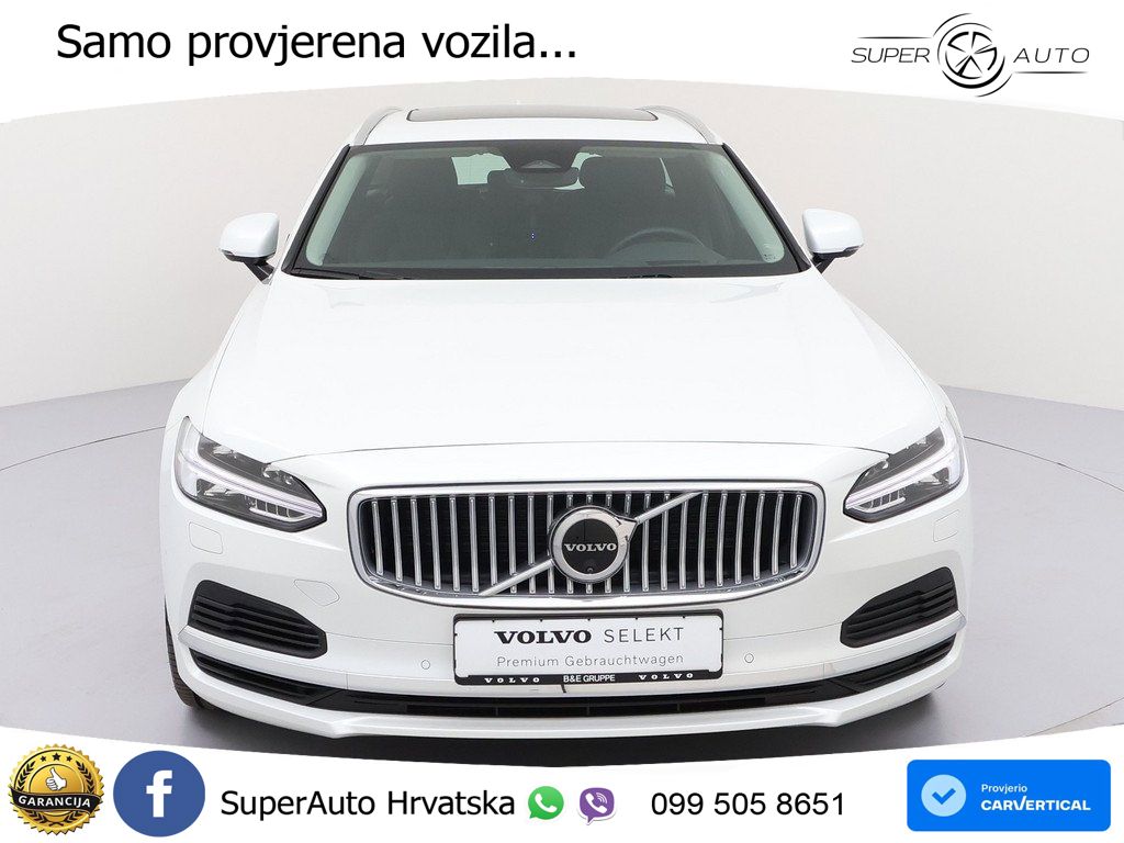 Volvo V90 Recharge T8 AWD Geartronic ACC+GR SJED+360+PANO