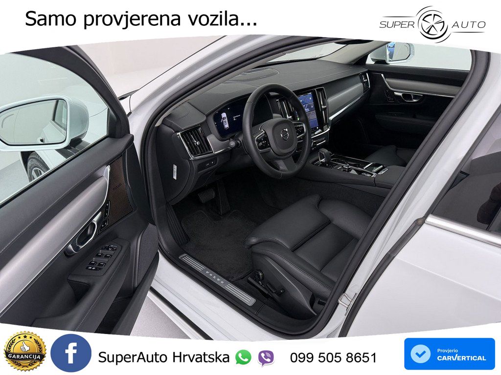 Volvo V90 Recharge T8 AWD Geartronic ACC+GR SJED+360+PANO