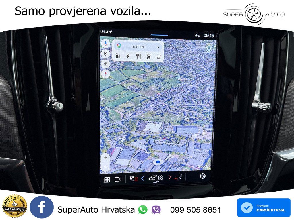 Volvo V90 Recharge T8 AWD Geartronic ACC+GR SJED+360+PANO