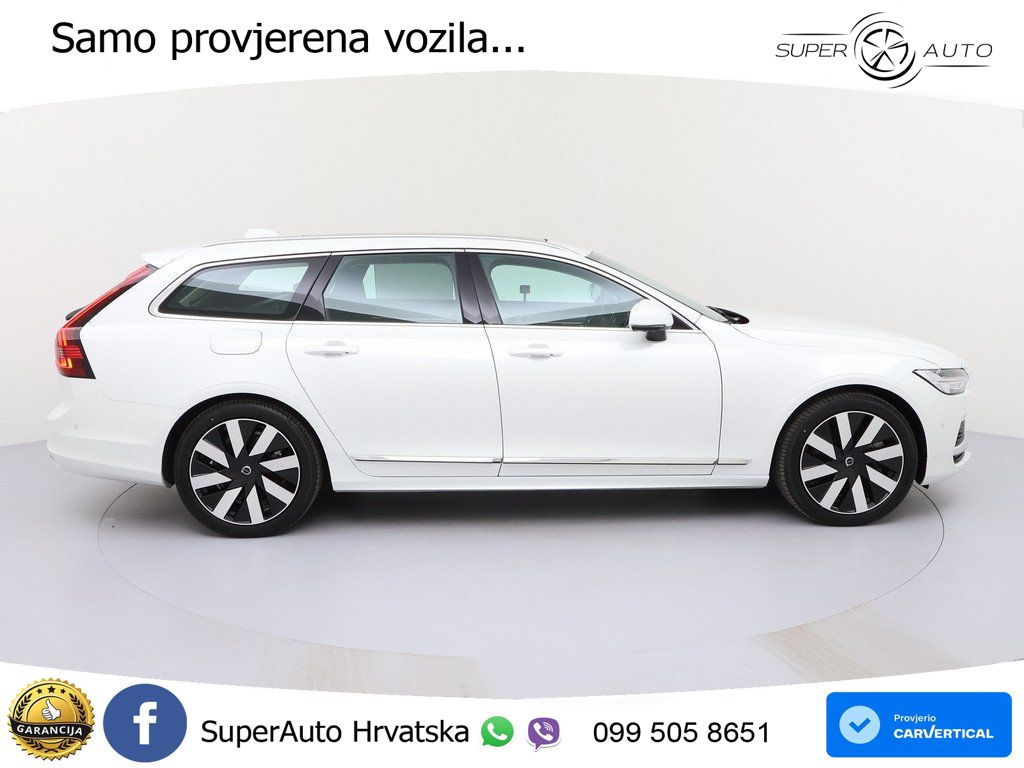 Volvo V90 Recharge T8 AWD Geartronic ACC+GR SJED+360+PANO