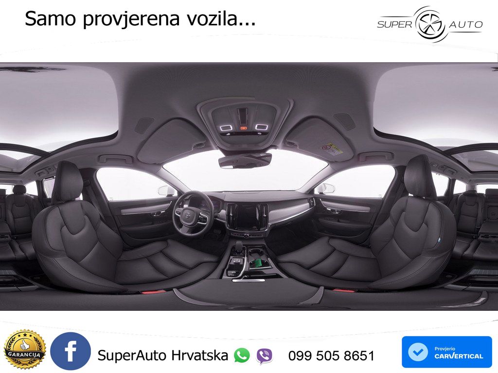 Volvo V90 Recharge T8 AWD Geartronic ACC+GR SJED+360+PANO