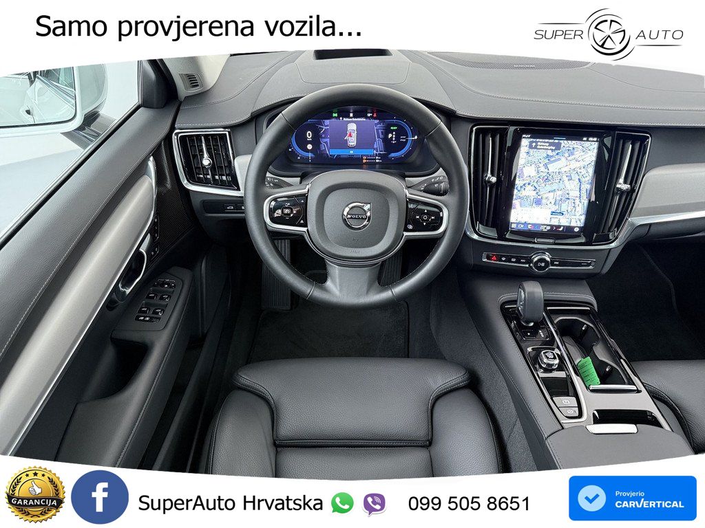 Volvo V90 Recharge T8 AWD Geartronic ACC+GR SJED+360+PANO