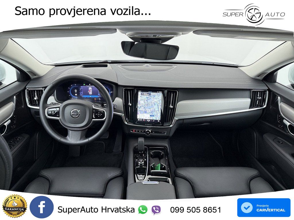 Volvo V90 Recharge T8 AWD Geartronic ACC+GR SJED+360+PANO