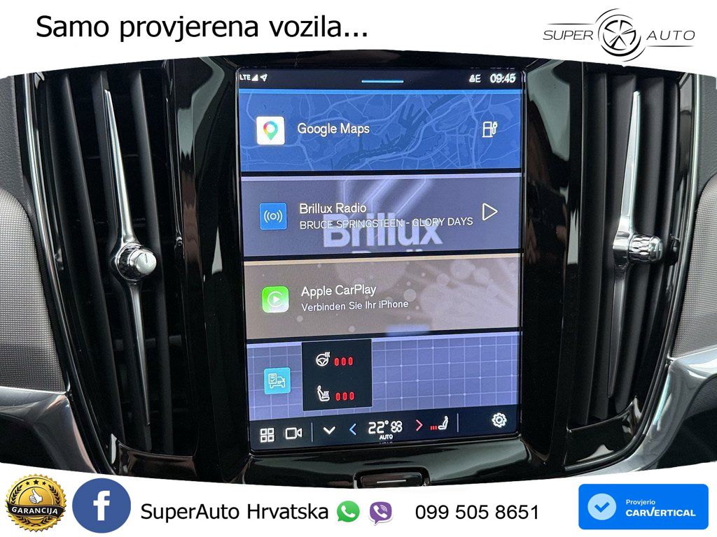 Volvo V90 Recharge T8 AWD Geartronic ACC+GR SJED+360+PANO