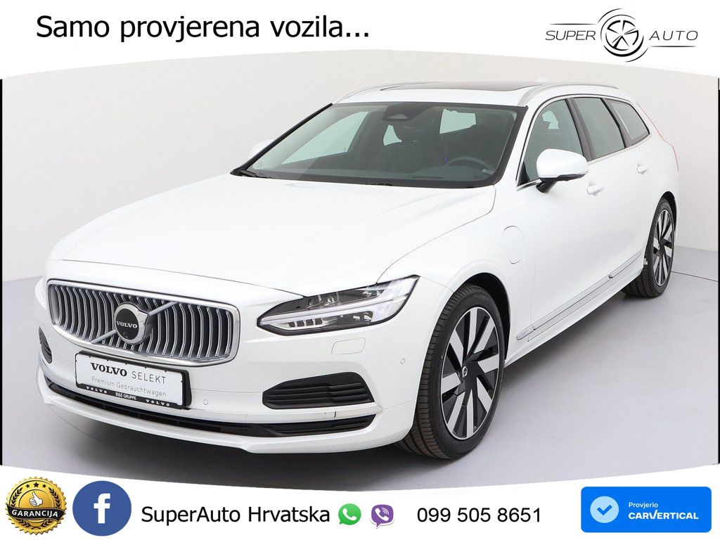 Volvo V90 Recharge T8 AWD Geartronic ACC+GR SJED+360+PANO