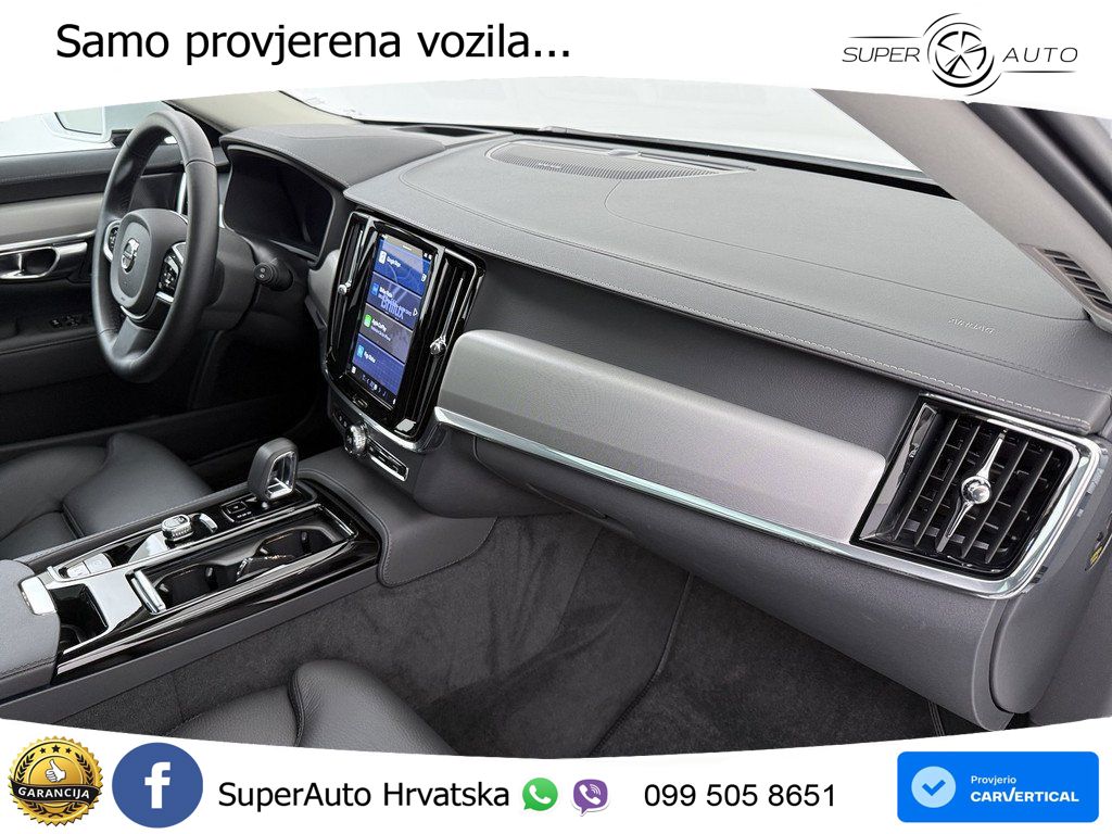 Volvo V90 Recharge T8 AWD Geartronic ACC+GR SJED+360+PANO