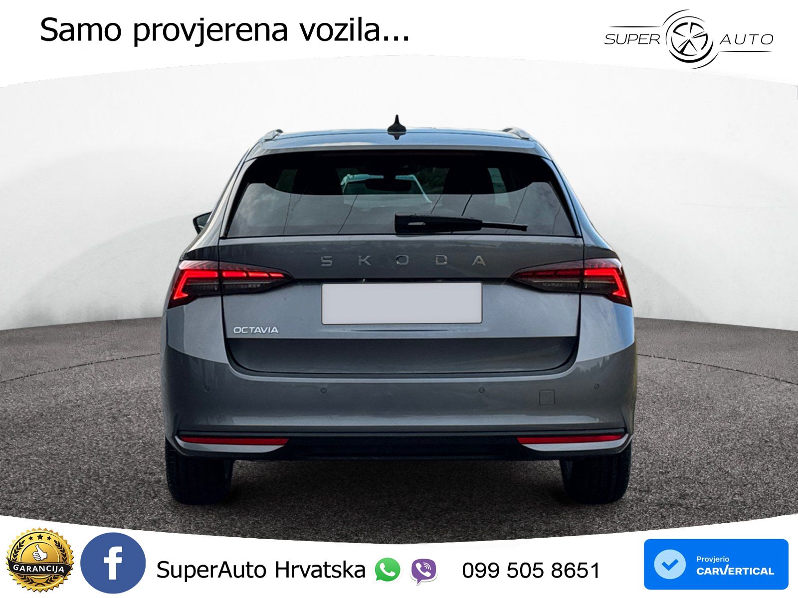 Škoda Octavia Combi 2.0 TDI (150 KS) DSG Selection LED+GR SJED+ACC