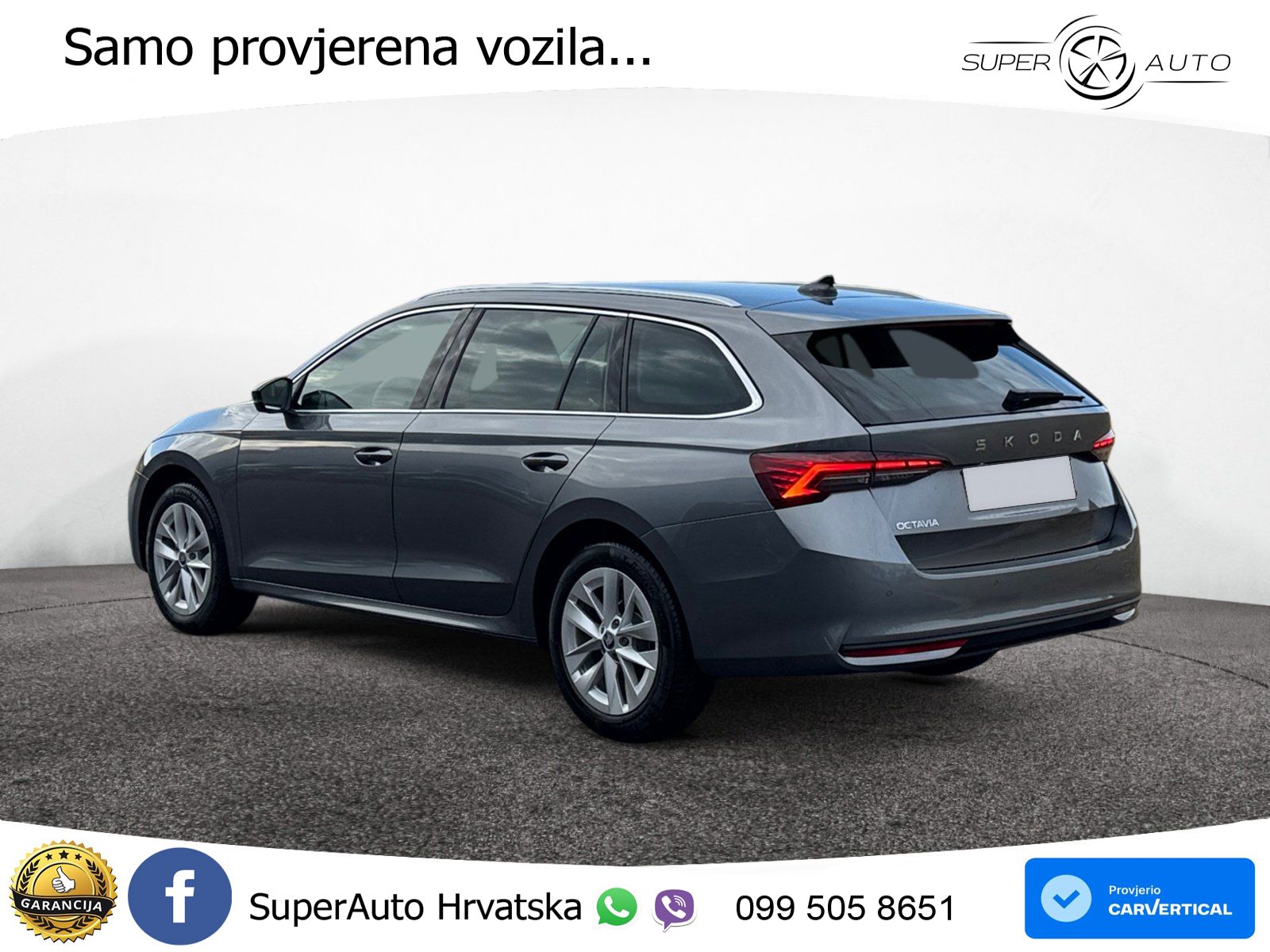 Škoda Octavia Combi 2.0 TDI (150 KS) DSG Selection LED+GR SJED+ACC