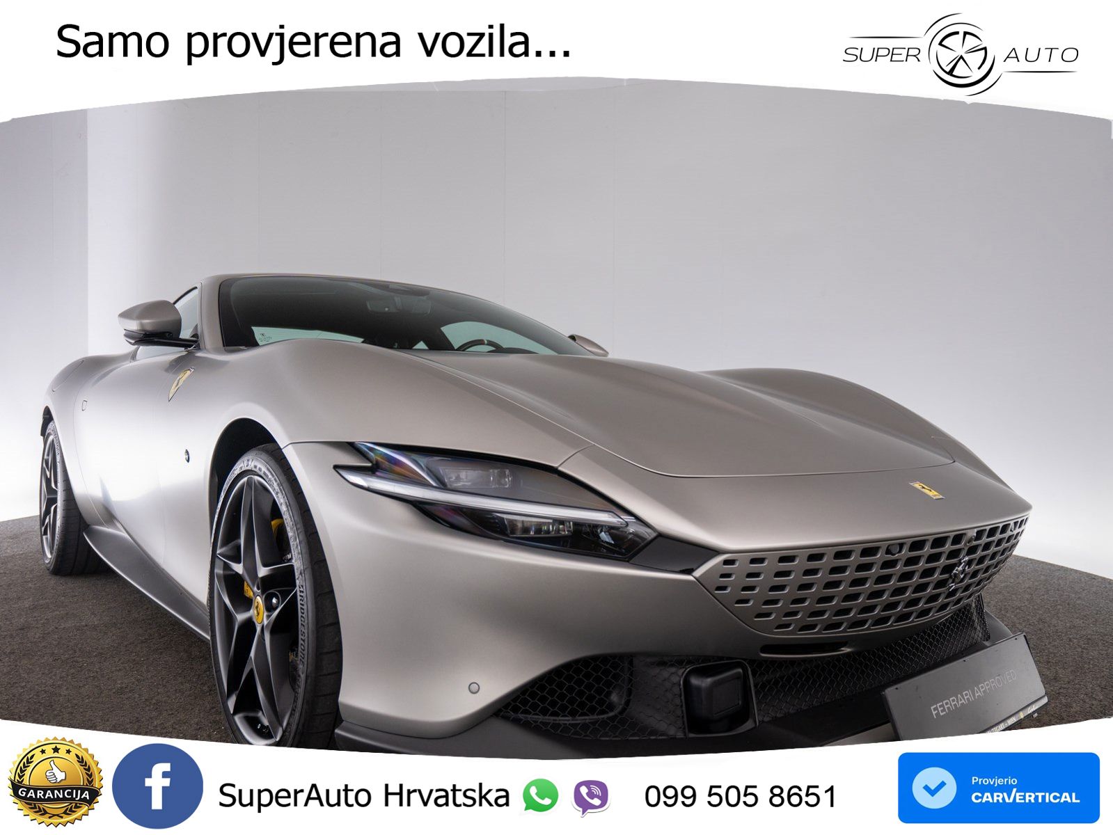 Ferrari Roma Spider 3.9 V8 (620 KS) F1 DCT