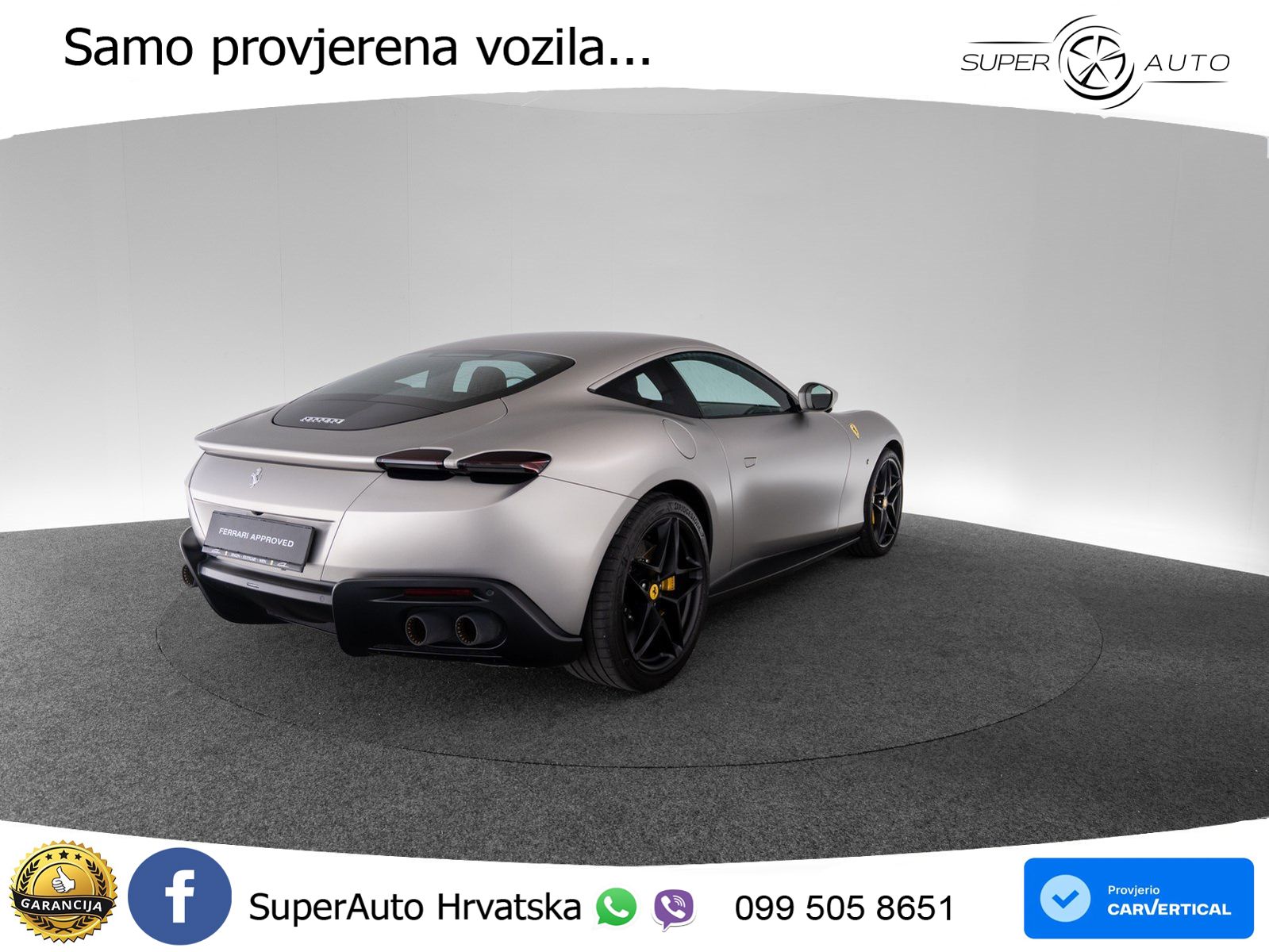 Ferrari Roma Spider 3.9 V8 (620 KS) F1 DCT