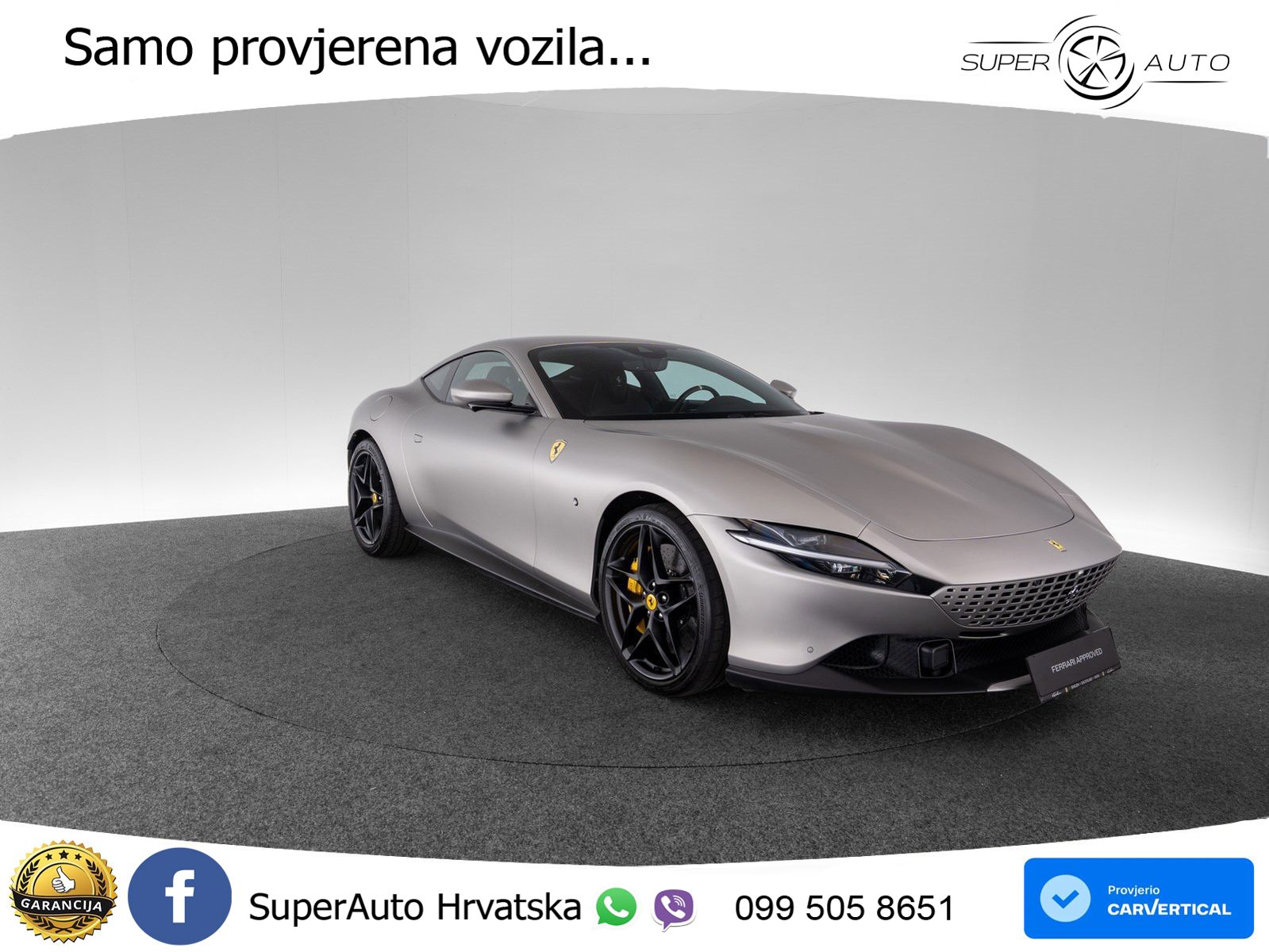 Ferrari Roma Spider 3.9 V8 (620 KS) F1 DCT