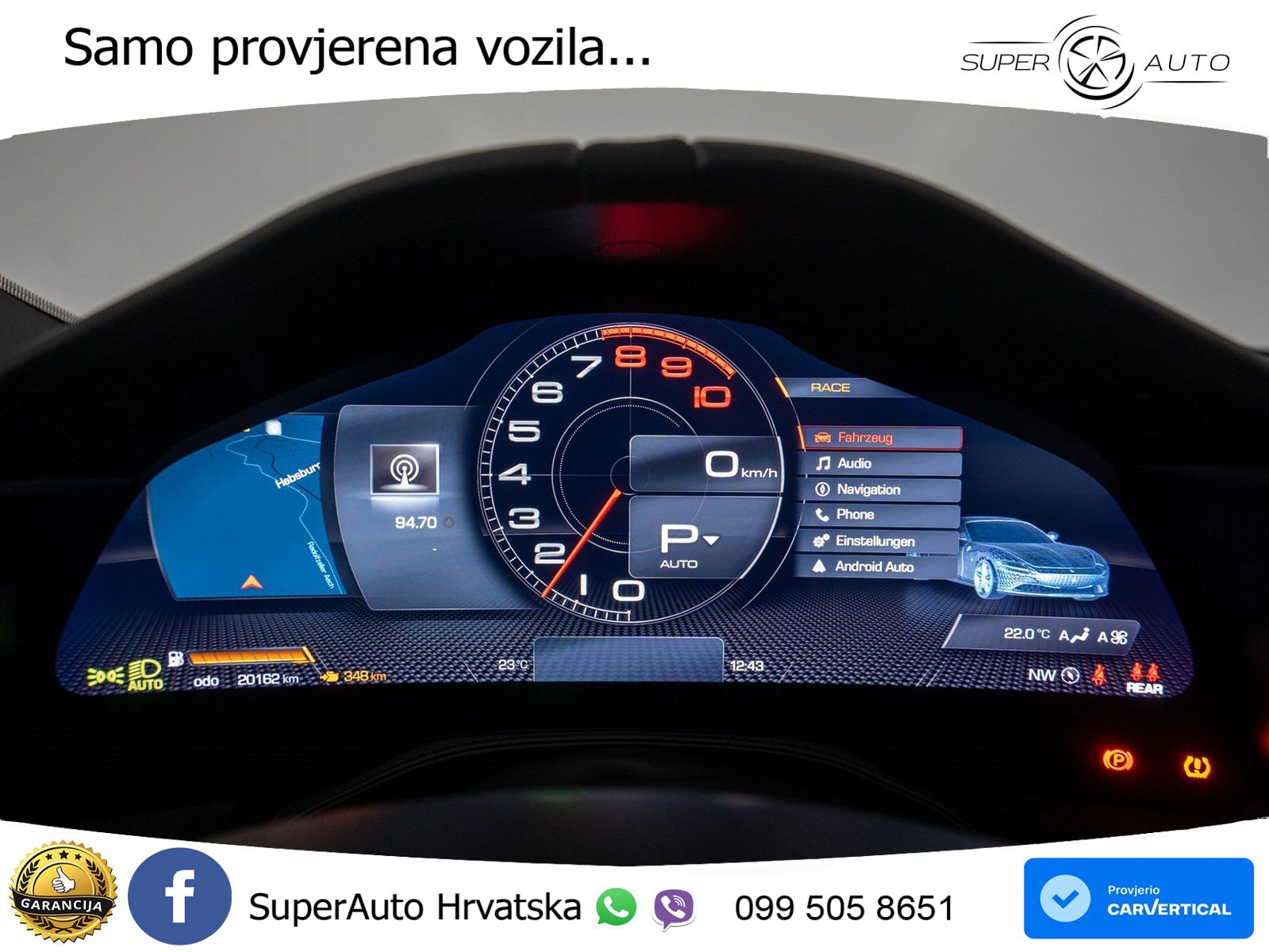 Ferrari Roma Spider 3.9 V8 (620 KS) F1 DCT