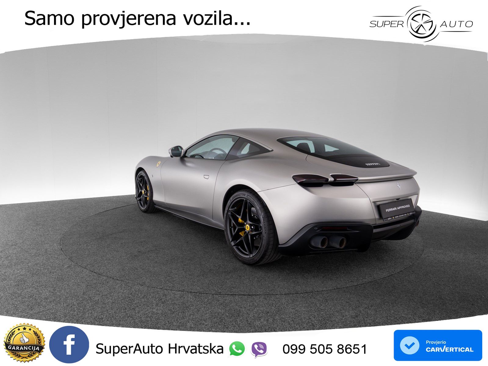 Ferrari Roma Spider 3.9 V8 (620 KS) F1 DCT