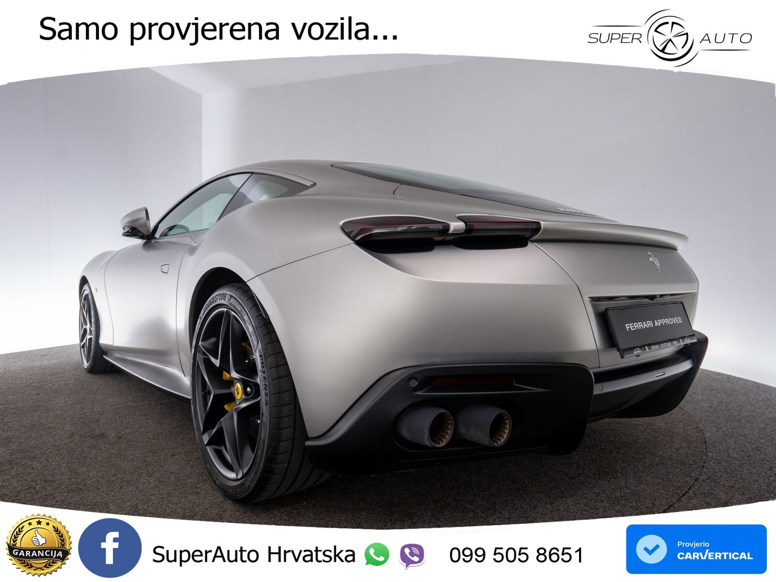 Ferrari Roma Spider 3.9 V8 (620 KS) F1 DCT