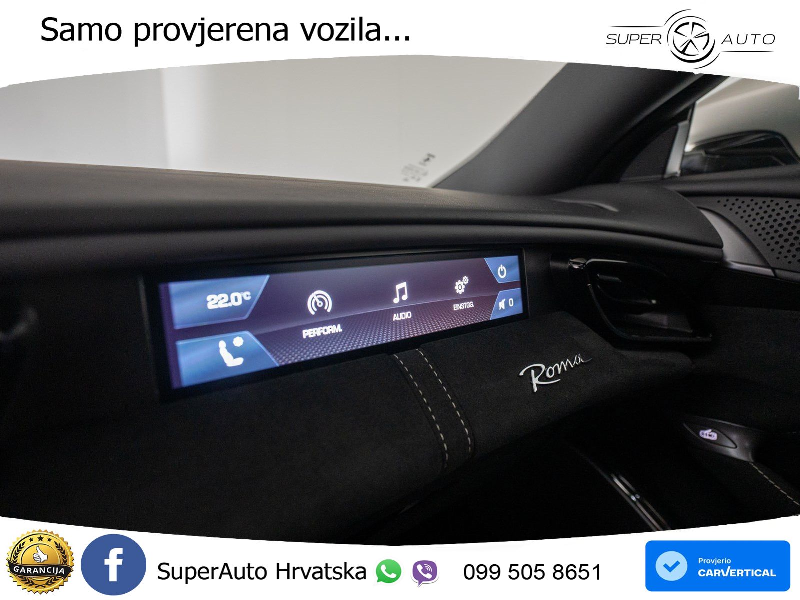 Ferrari Roma Spider 3.9 V8 (620 KS) F1 DCT