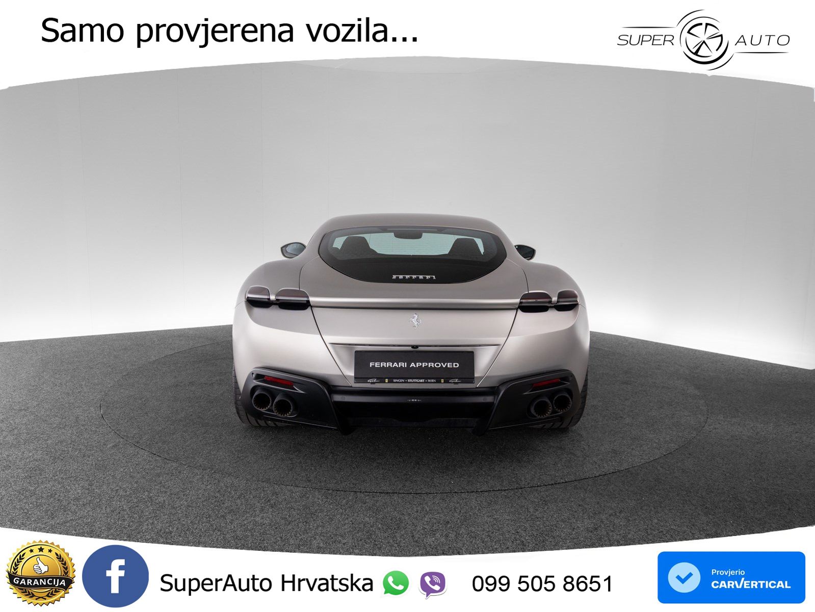 Ferrari Roma Spider 3.9 V8 (620 KS) F1 DCT