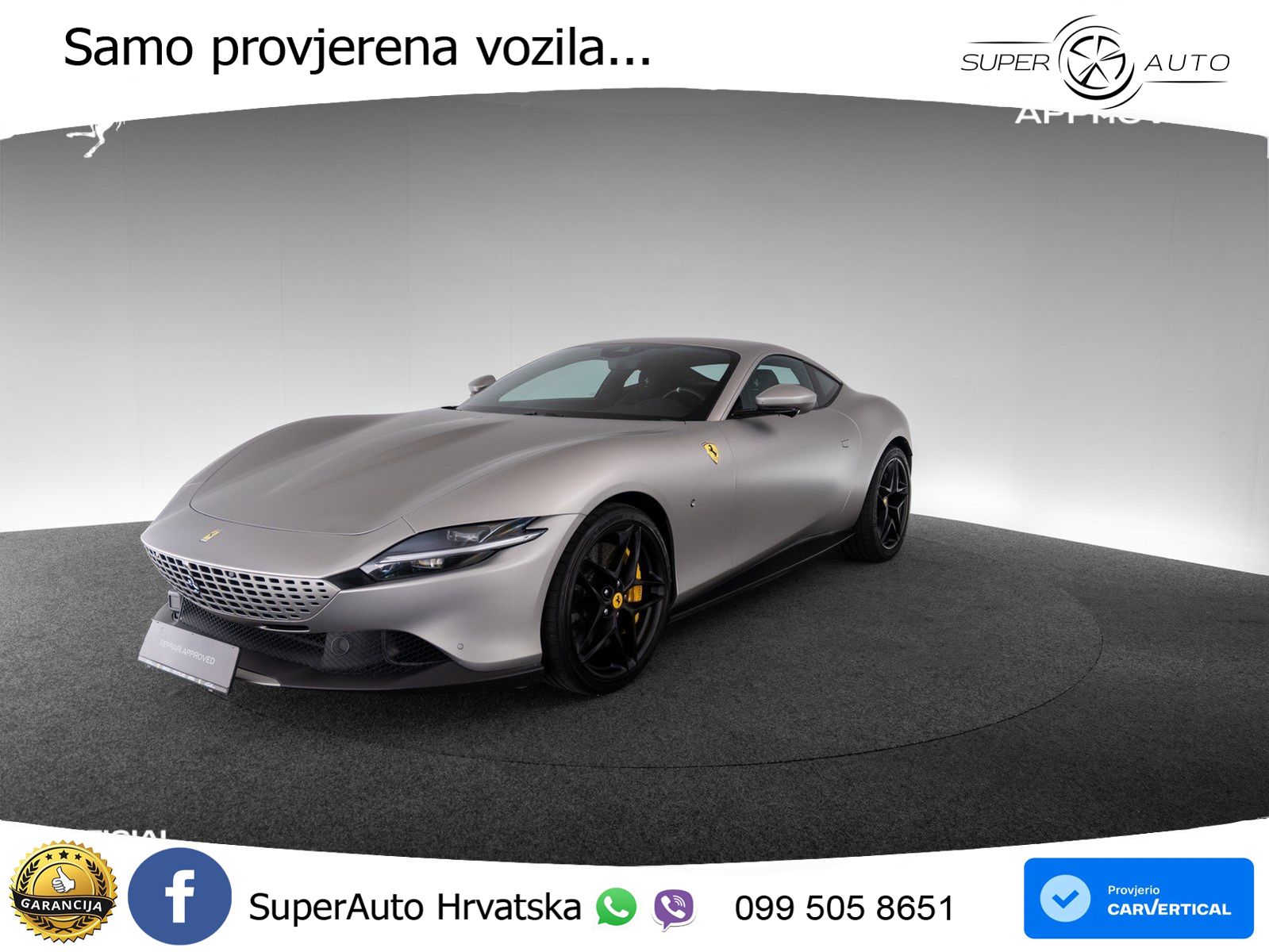 Ferrari Roma Spider 3.9 V8 (620 KS) F1 DCT