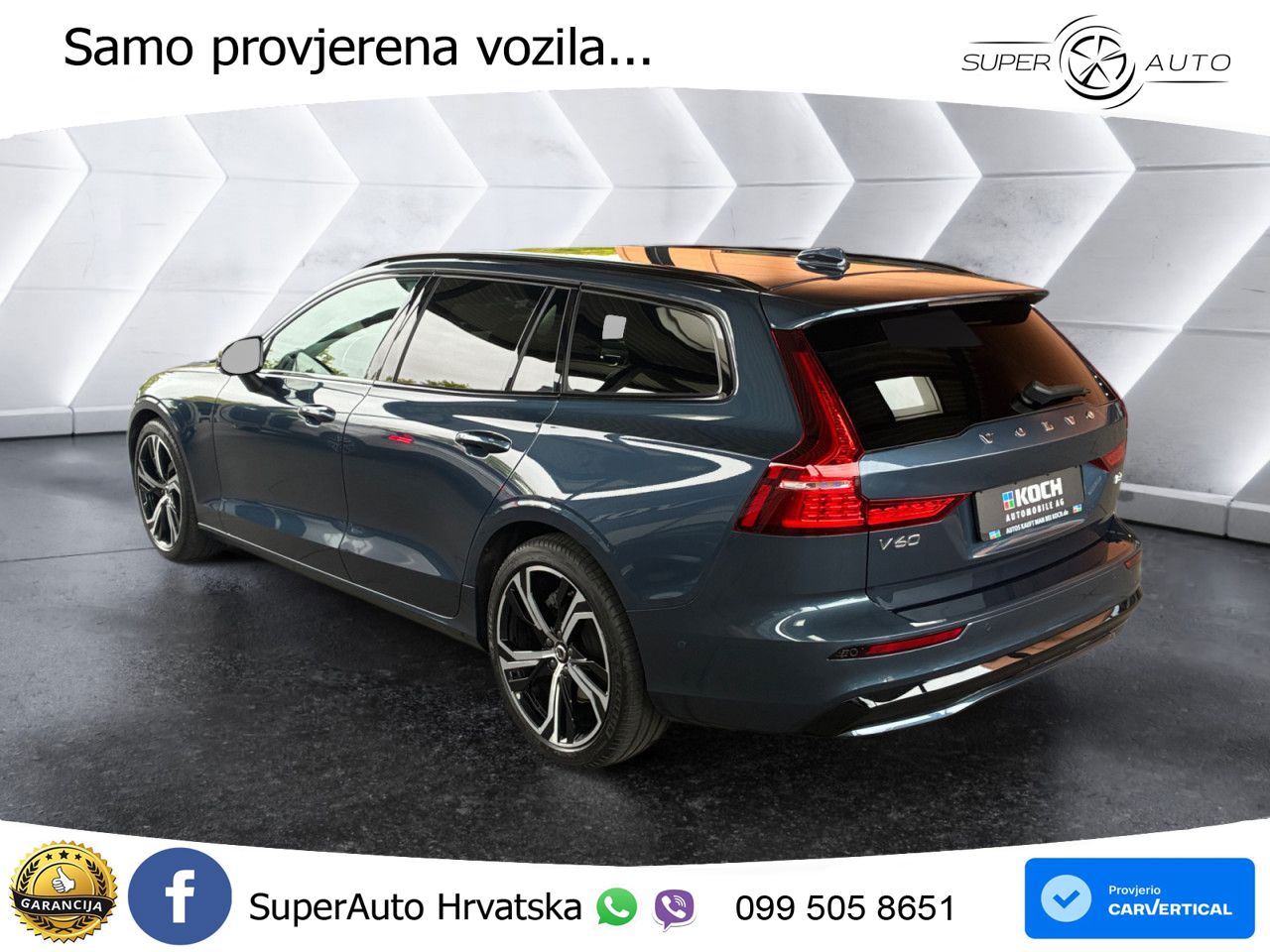 Volvo V60 2.0 B4 Benzin DCT LED+GR SJED+ACC