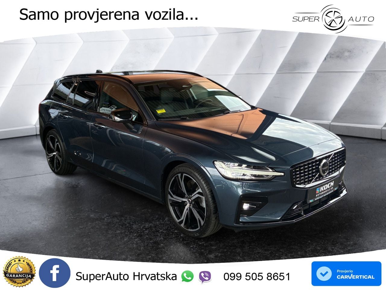 Volvo V60 2.0 B4 Benzin DCT LED+GR SJED+ACC
