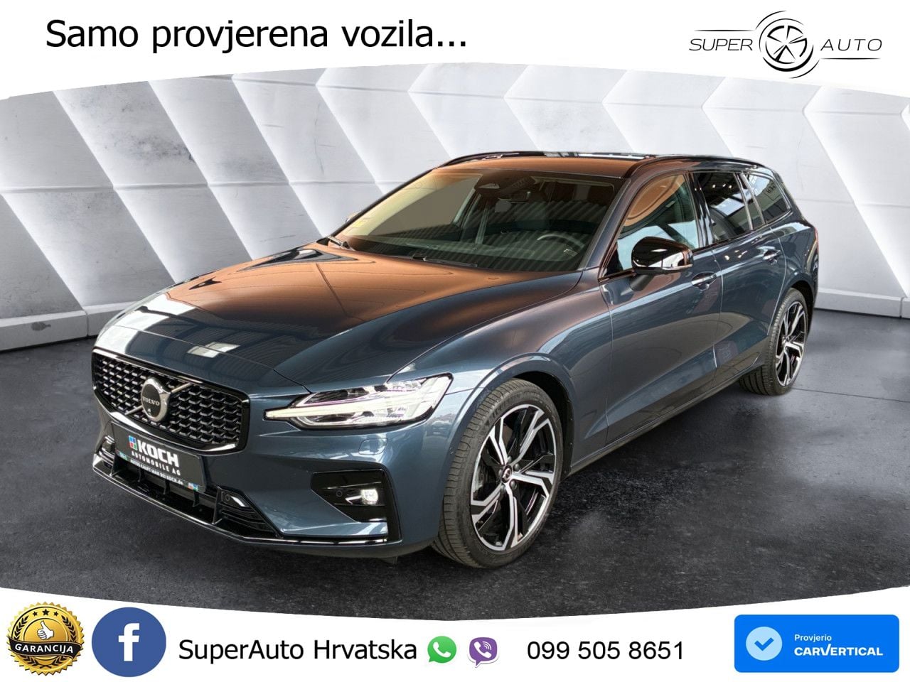 Volvo V60 2.0 B4 Benzin DCT LED+GR SJED+ACC