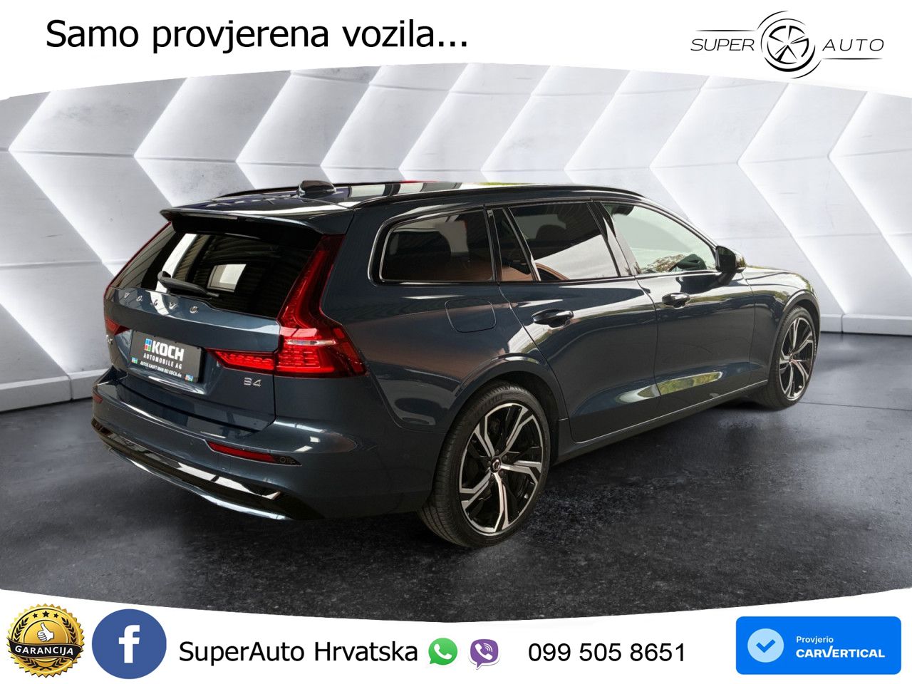 Volvo V60 2.0 B4 Benzin DCT LED+GR SJED+ACC