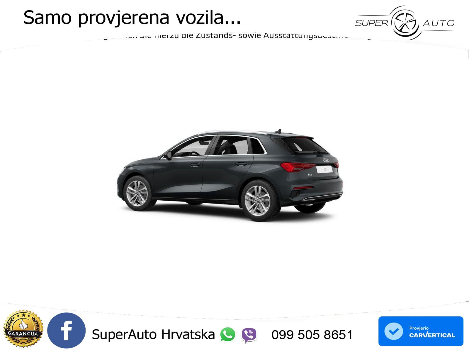 Audi A3 35 TDI (150 KS) S tronic