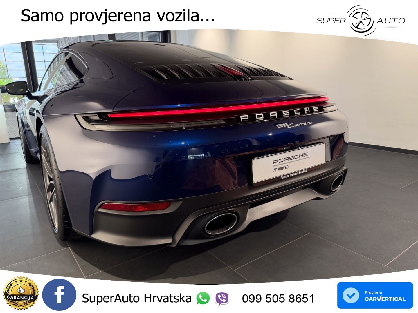 Porsche 911 Carrera 3.0 (394 KS) PDK LED+GR SJED+ACC