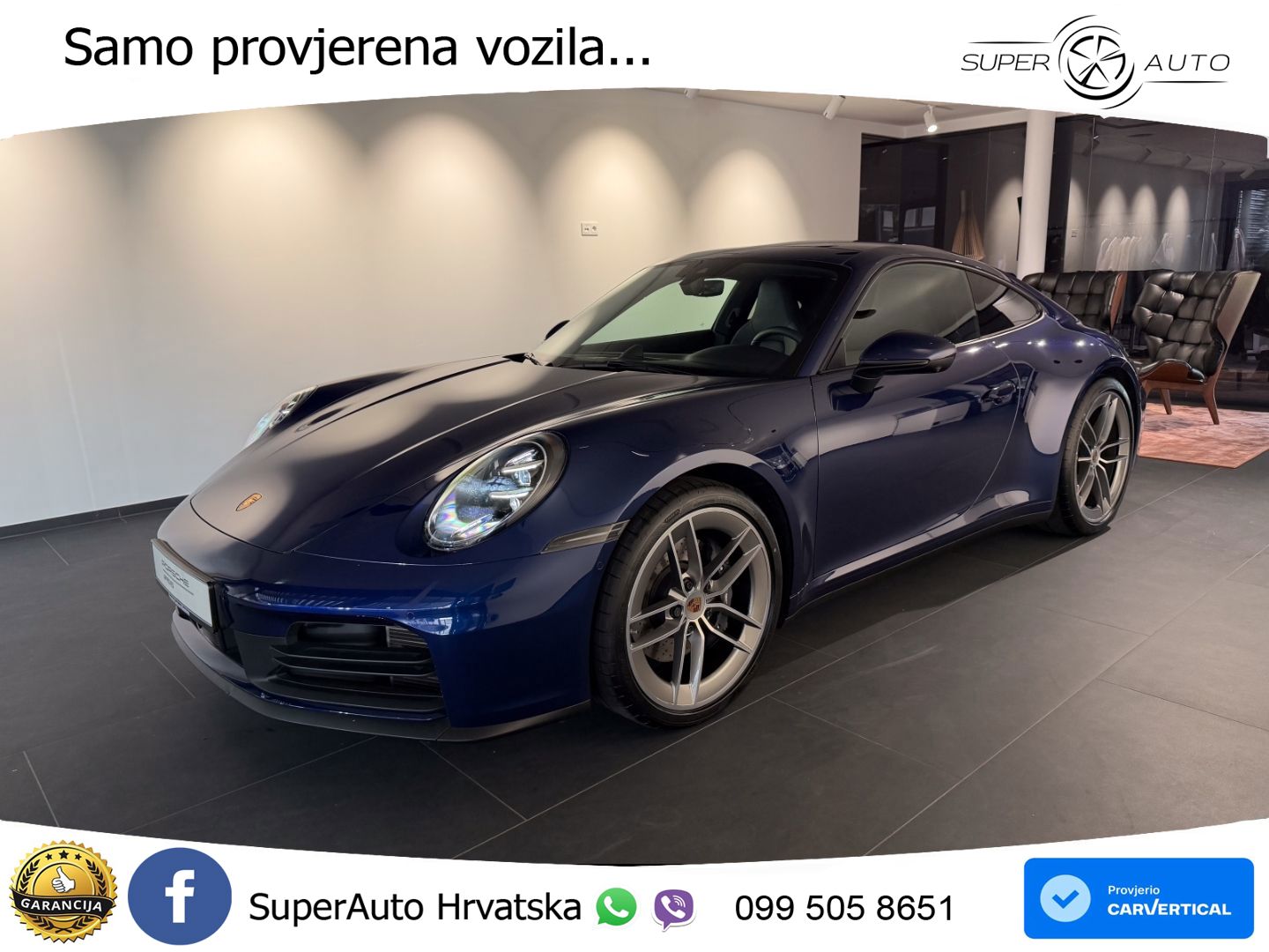 Porsche 911 Carrera 3.0 (394 KS) PDK LED+GR SJED+ACC