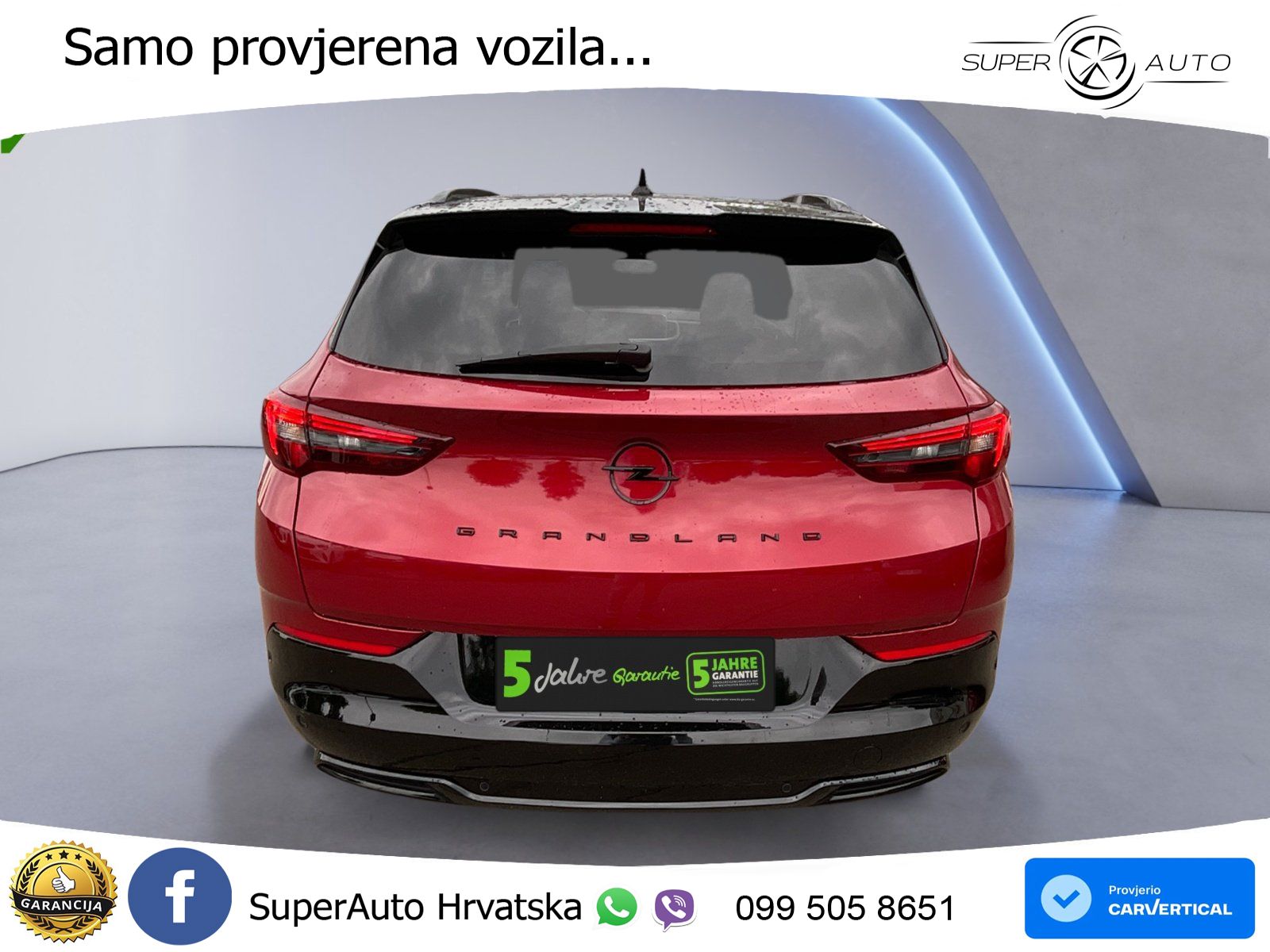 Opel Grandland 1.2i Turbo (130 KS) Automatic GS LED+GR SJED+ACC