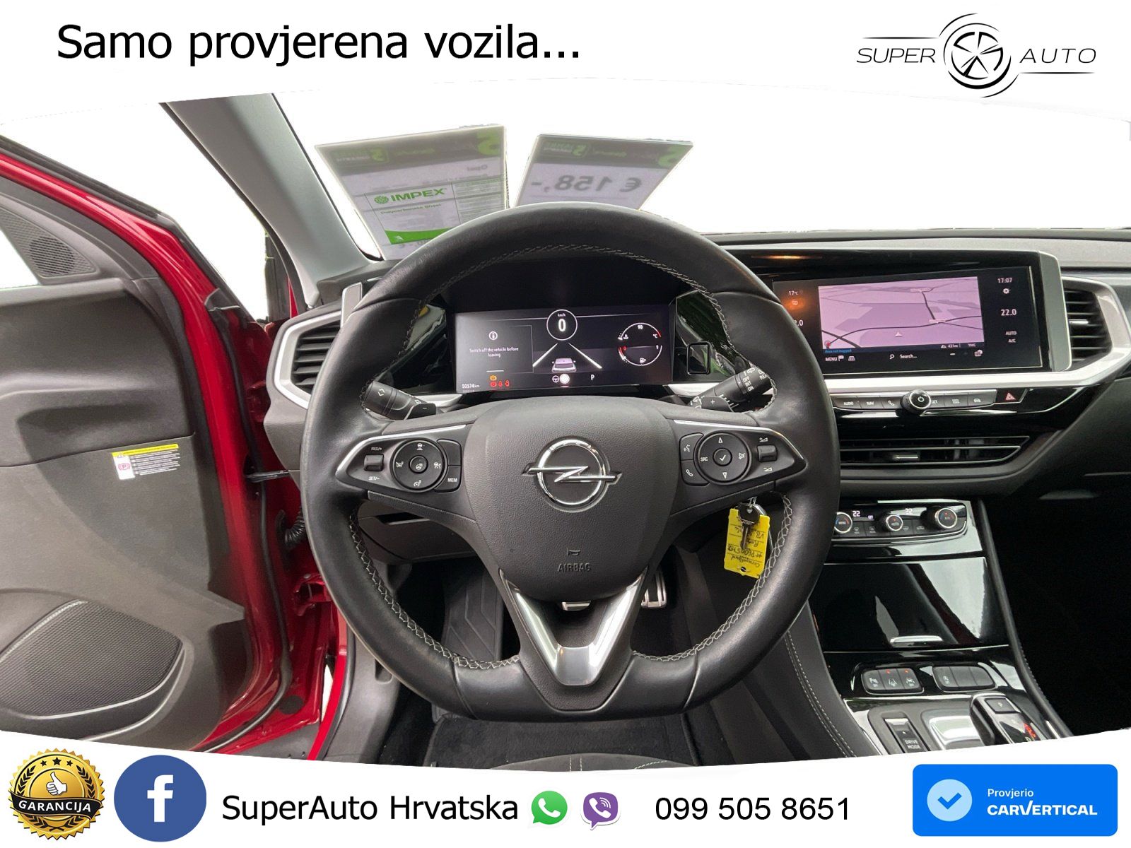 Opel Grandland 1.2i Turbo (130 KS) Automatic GS LED+GR SJED+ACC