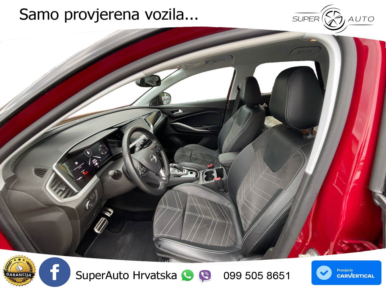 Opel Grandland 1.2i Turbo (130 KS) Automatic GS LED+GR SJED+ACC