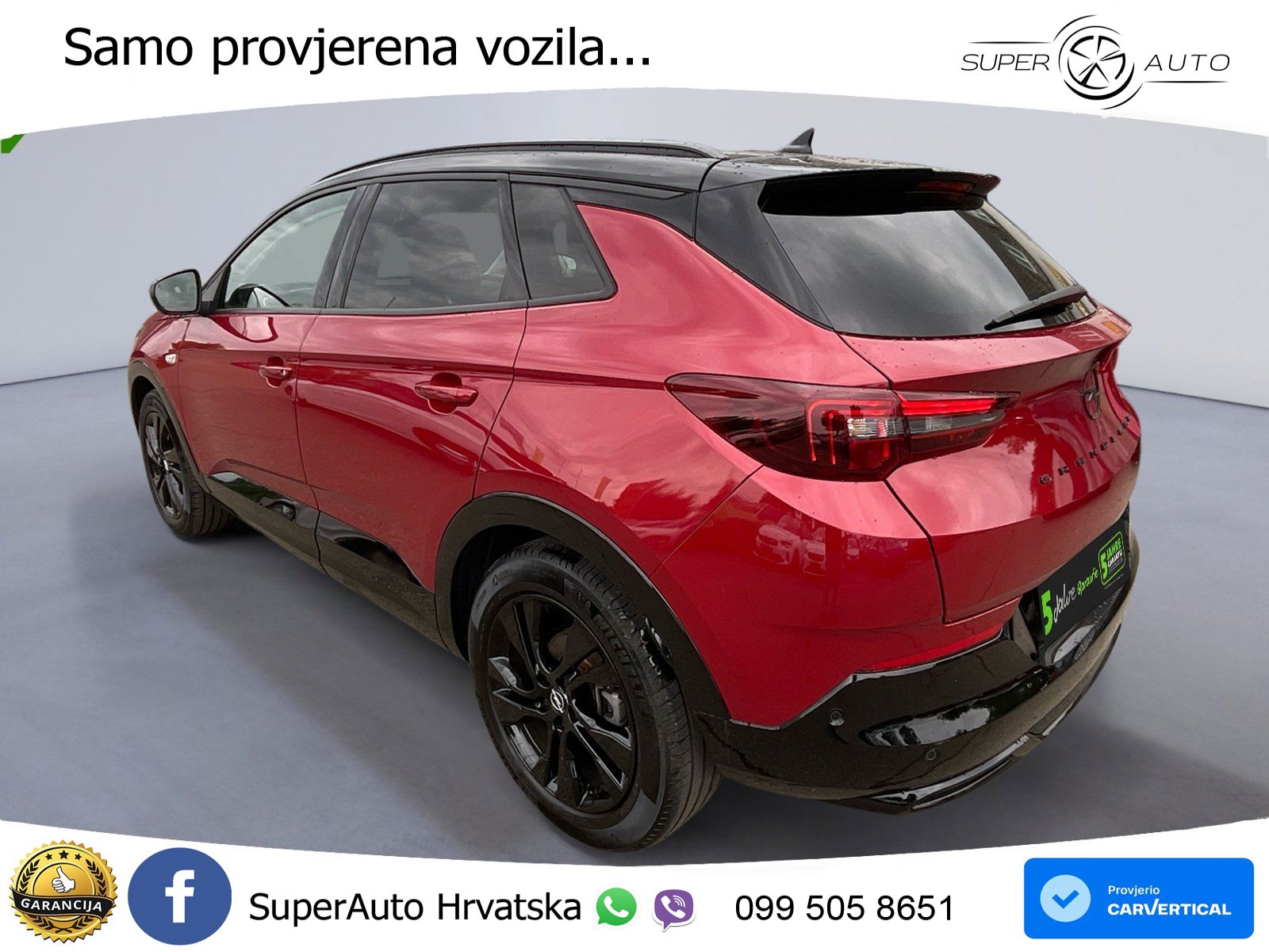 Opel Grandland 1.2i Turbo (130 KS) Automatic GS LED+GR SJED+ACC